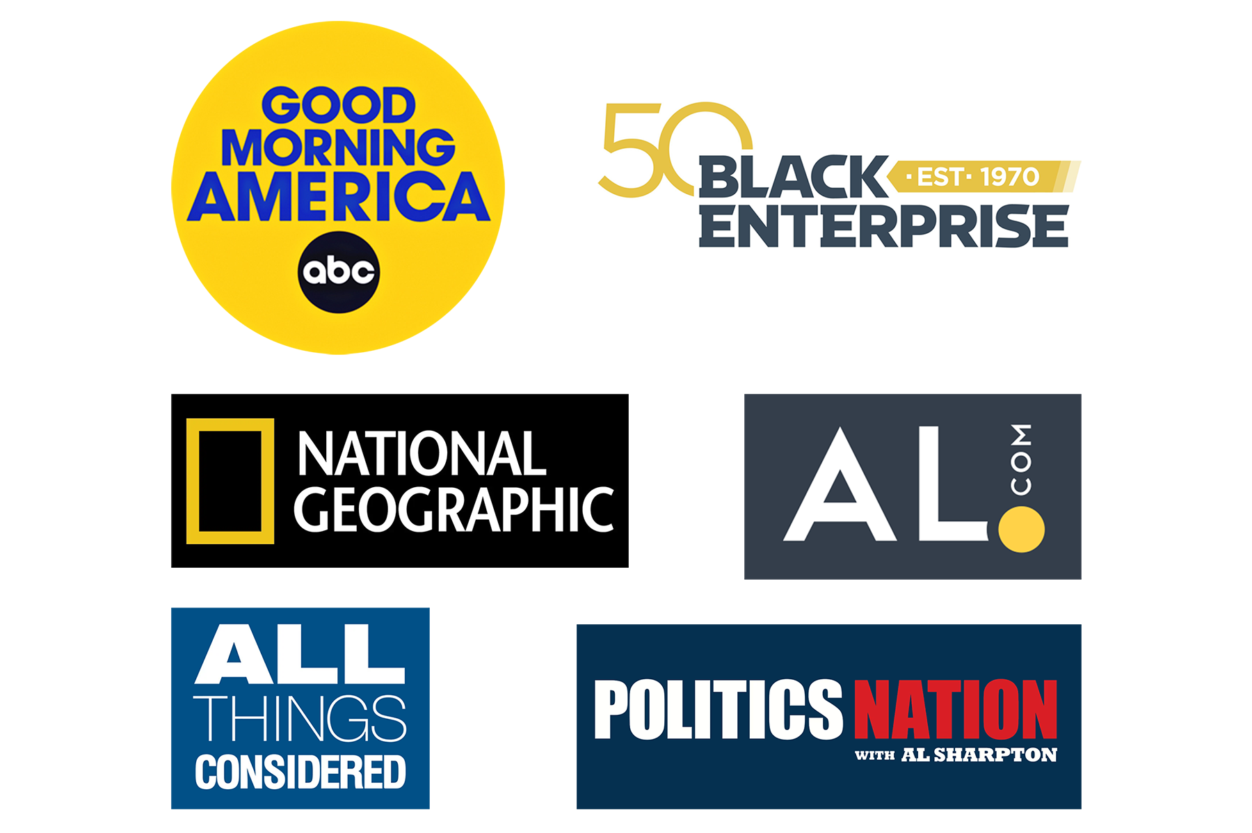 News logos collage News logos collage